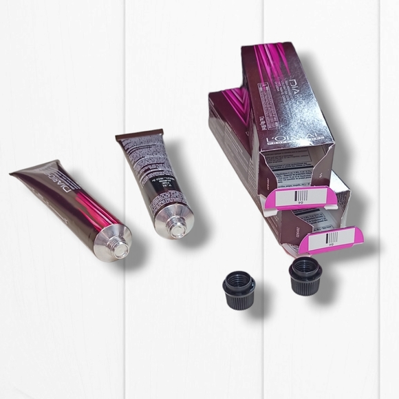 L'Oreal Professionnel DIARichesse 2 Tubes Ammonia-Free 7.31/7GB Almond - Picture 12 of 16